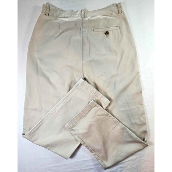 LL Bean Size 12 Regular Women's Original Fit Khaki Pants - Picture 2 of 9